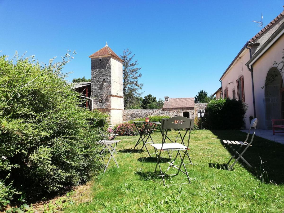 Bed and Breakfast Ferme Du Pigeonnier Montceau-et-Echarnant Exterior foto